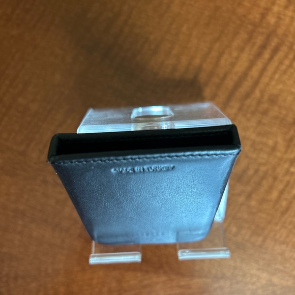 Coach Business Card Case Structured 4568, Black Leather. Vintage - Picture 12 of 15